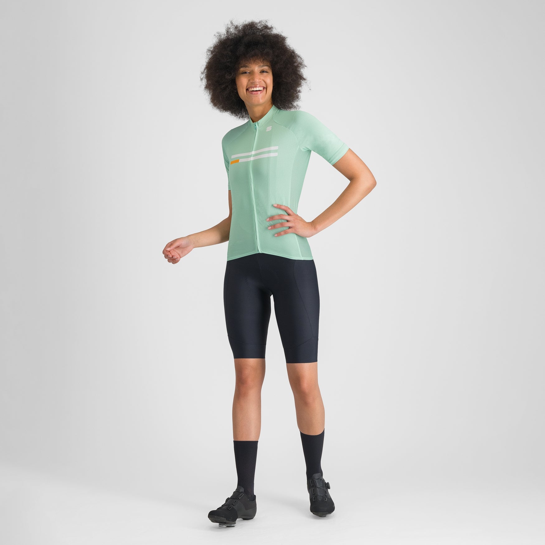 Starlight fietsshirt dames korte mouwen