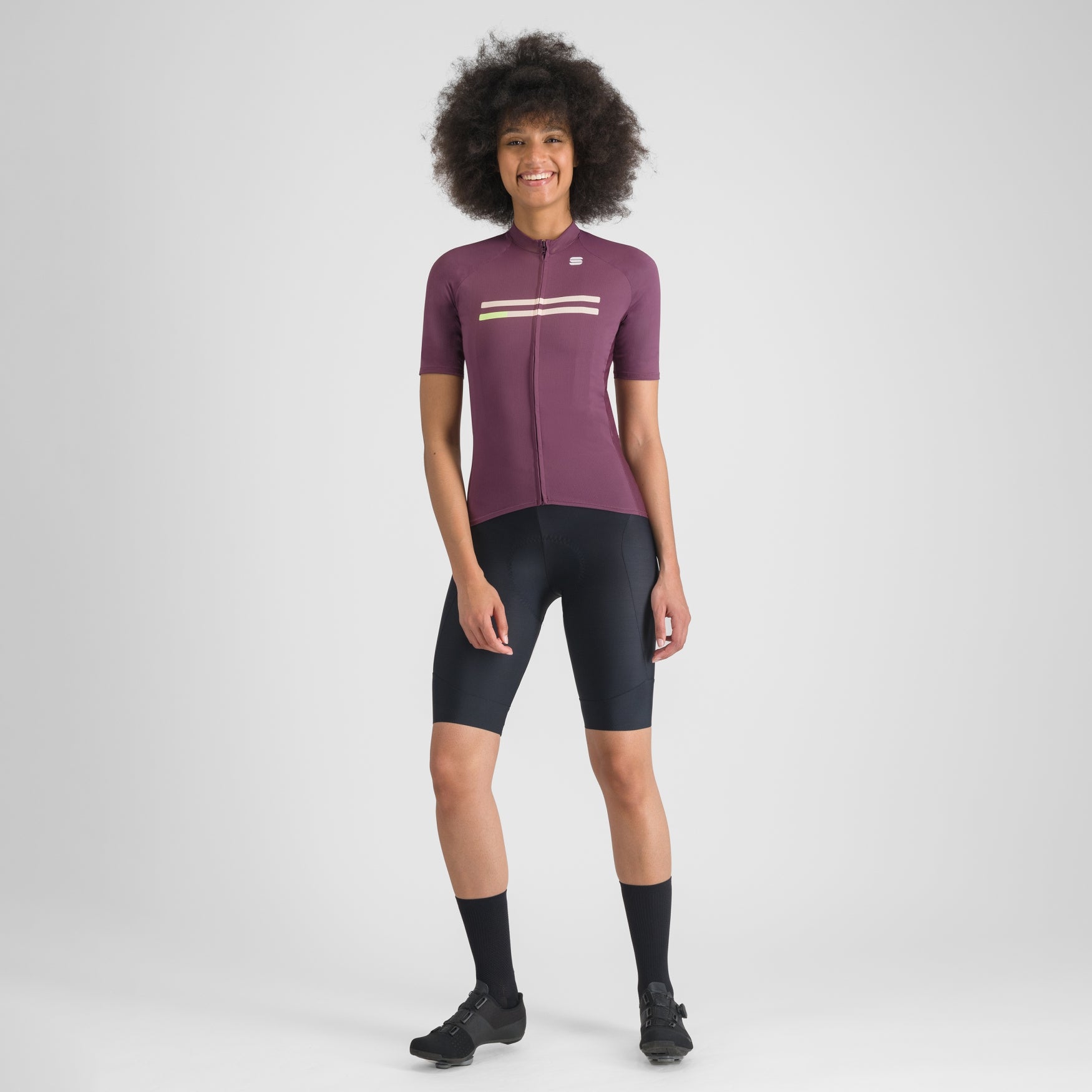 Starlight fietsshirt dames korte mouwen