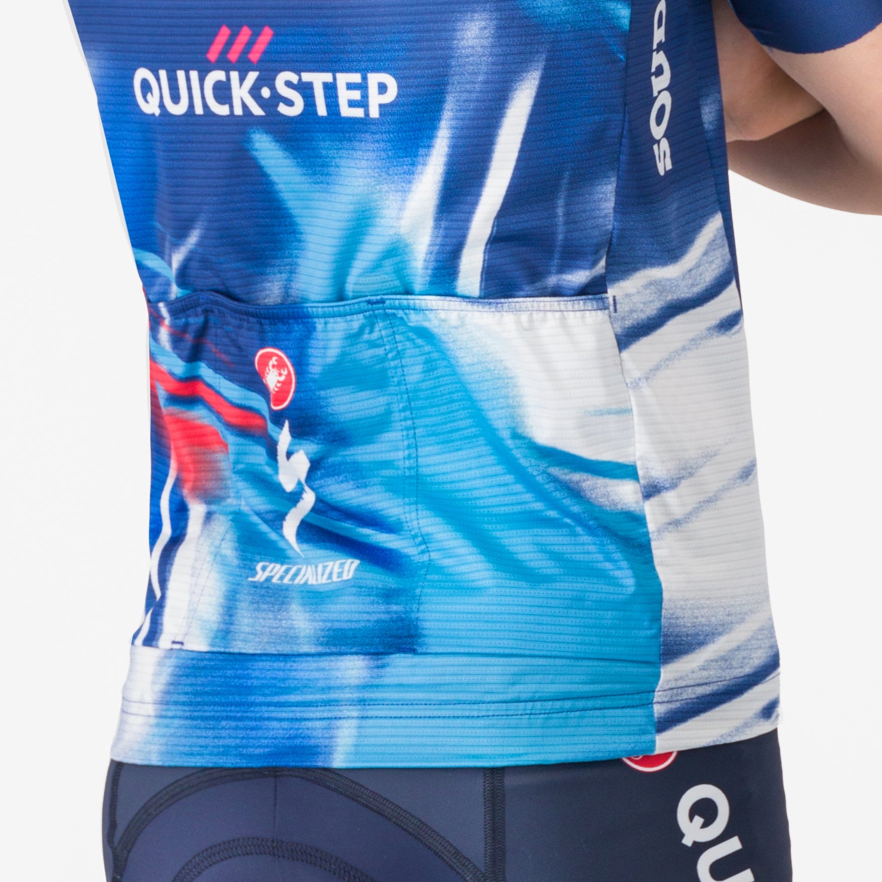 Soudal Quick-Step 2025 Aero kid fietsshirt korte mouwen kinderen