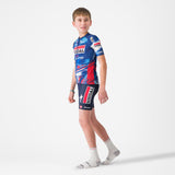 Soudal Quick-Step 2025 Aero kid fietsshirt korte mouwen kinderen