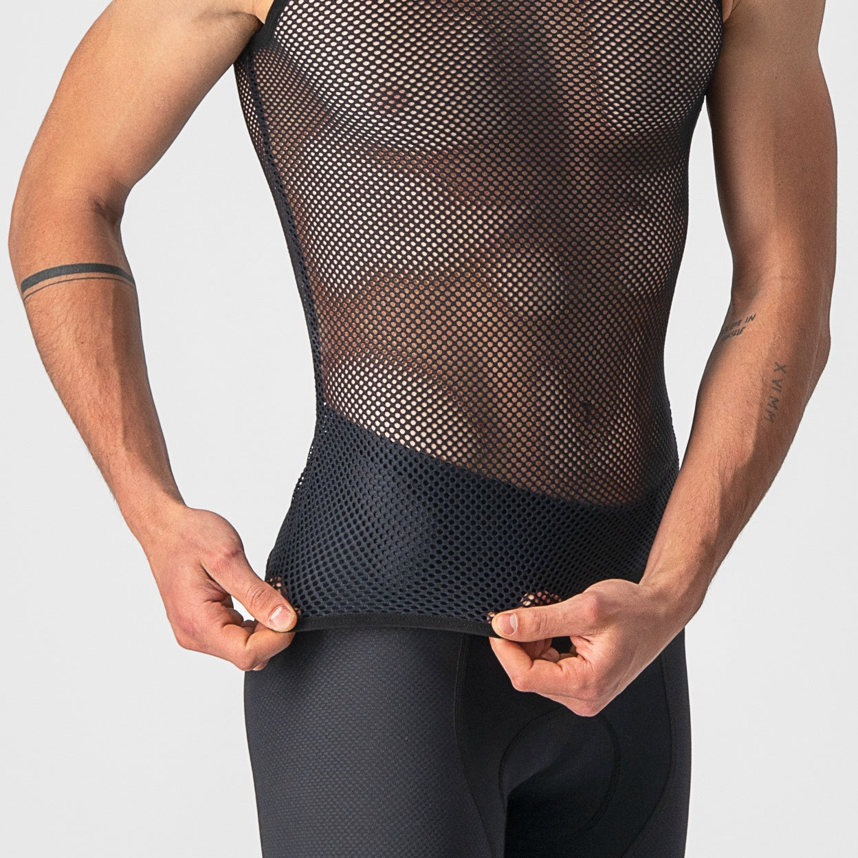 CORE MESH 3 ondershirt zonder mouwen