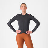 Espresso fietsshirt lange mouwen dames
