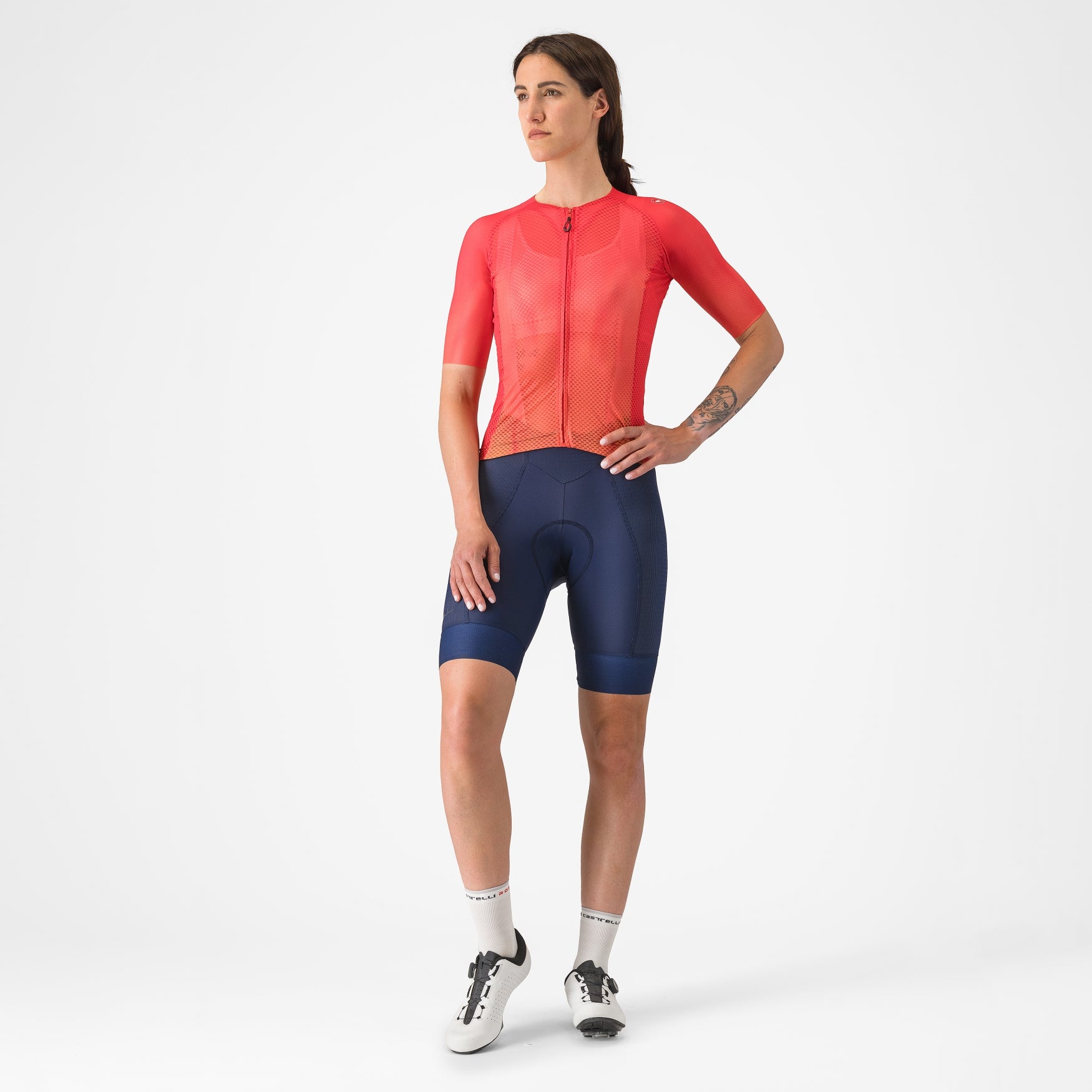 Climber's A/C fietsshirt korte mouwen dames