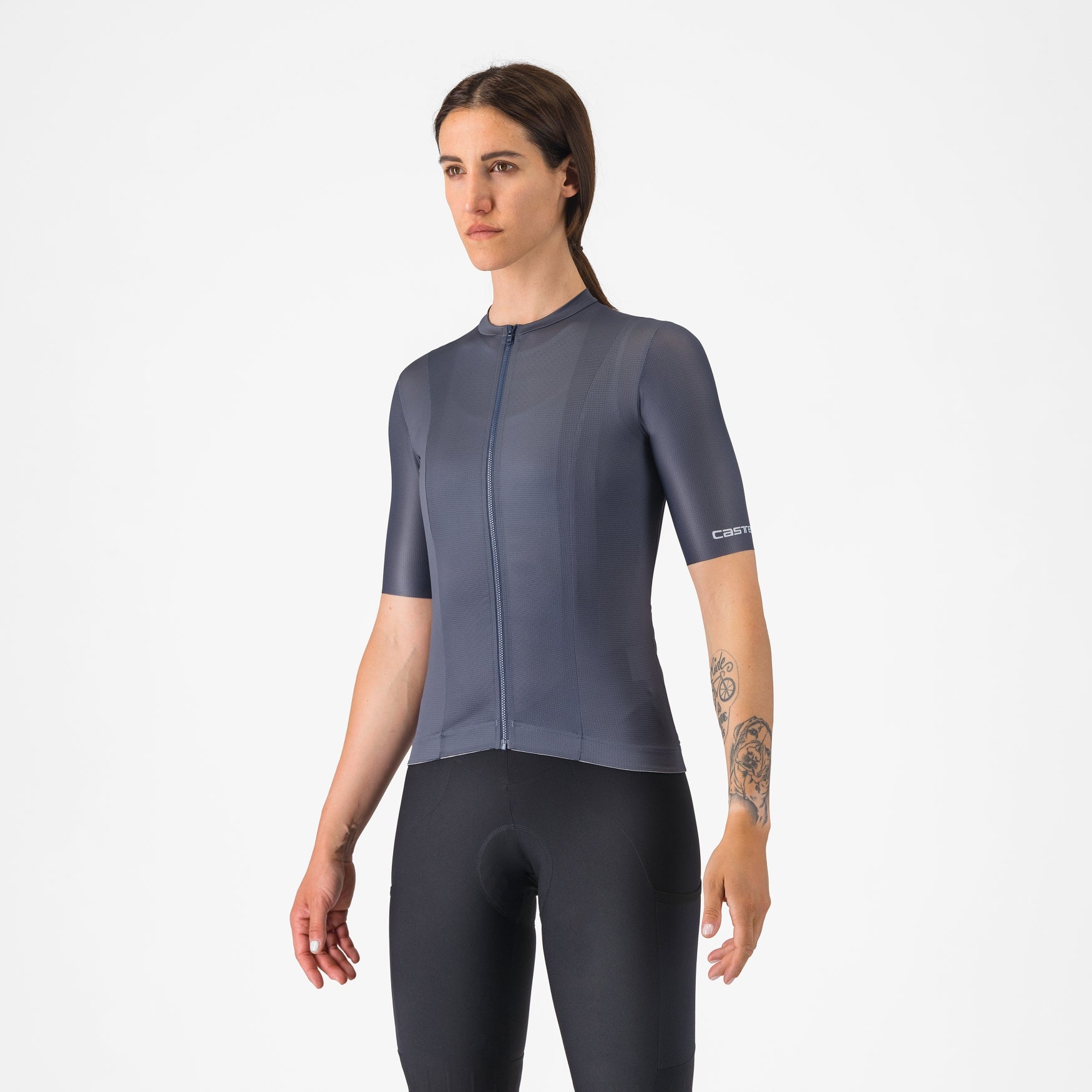 Unlimited fietsshirt korte mouwen dames