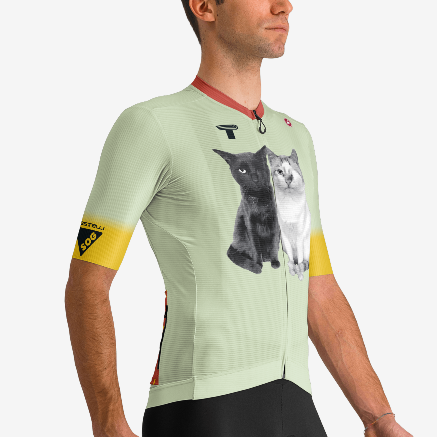 SOG Espresso fietsshirt korte mouwen