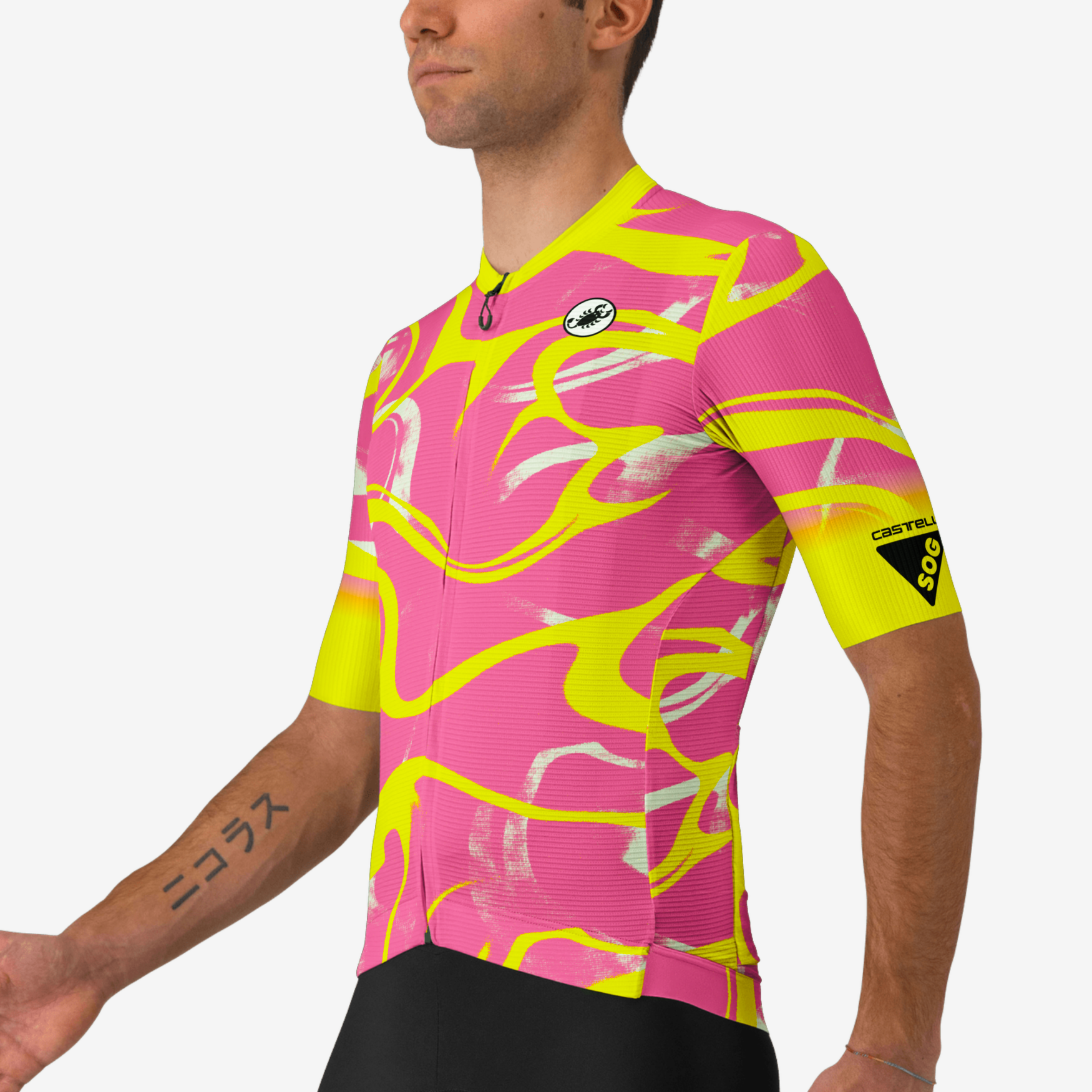 SOG Espresso fietsshirt korte mouwen