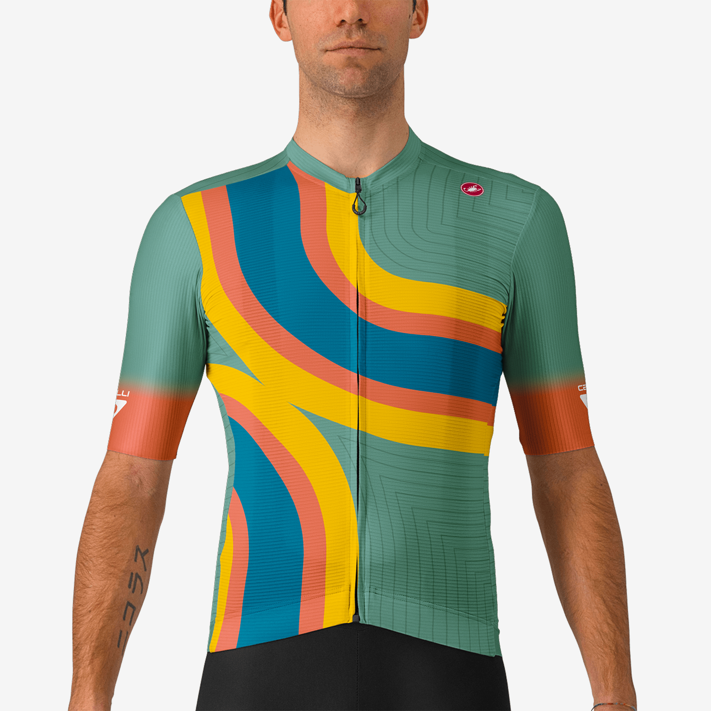 SOG Espresso fietsshirt korte mouwen