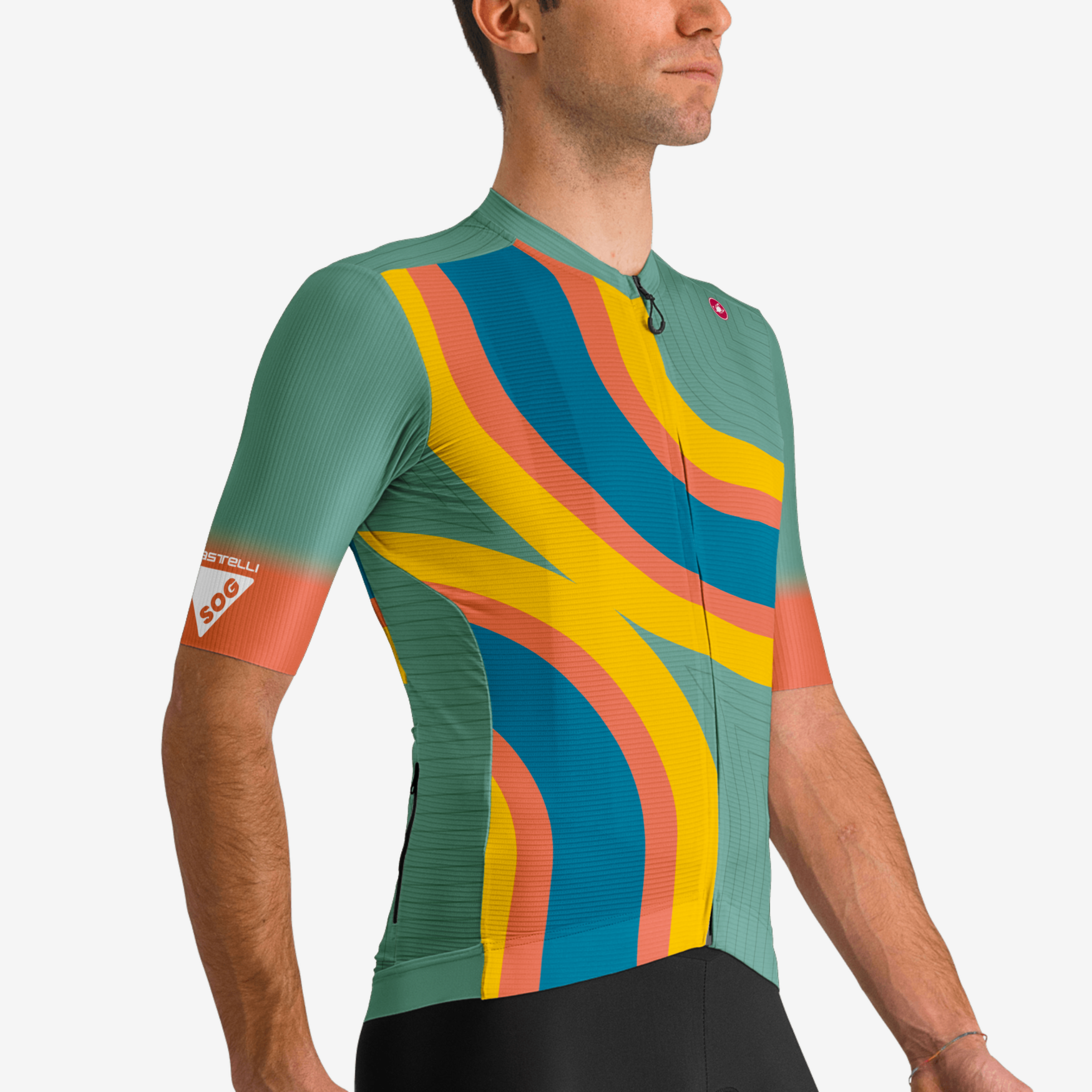 SOG Espresso fietsshirt korte mouwen