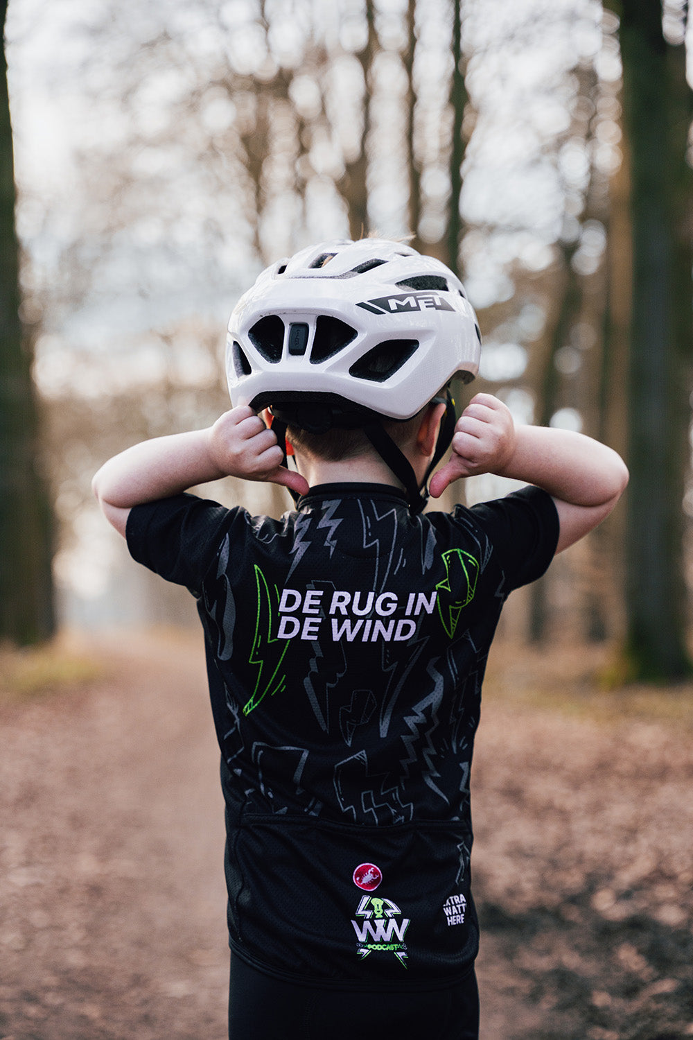 Wielerclub Wattage kindershirt