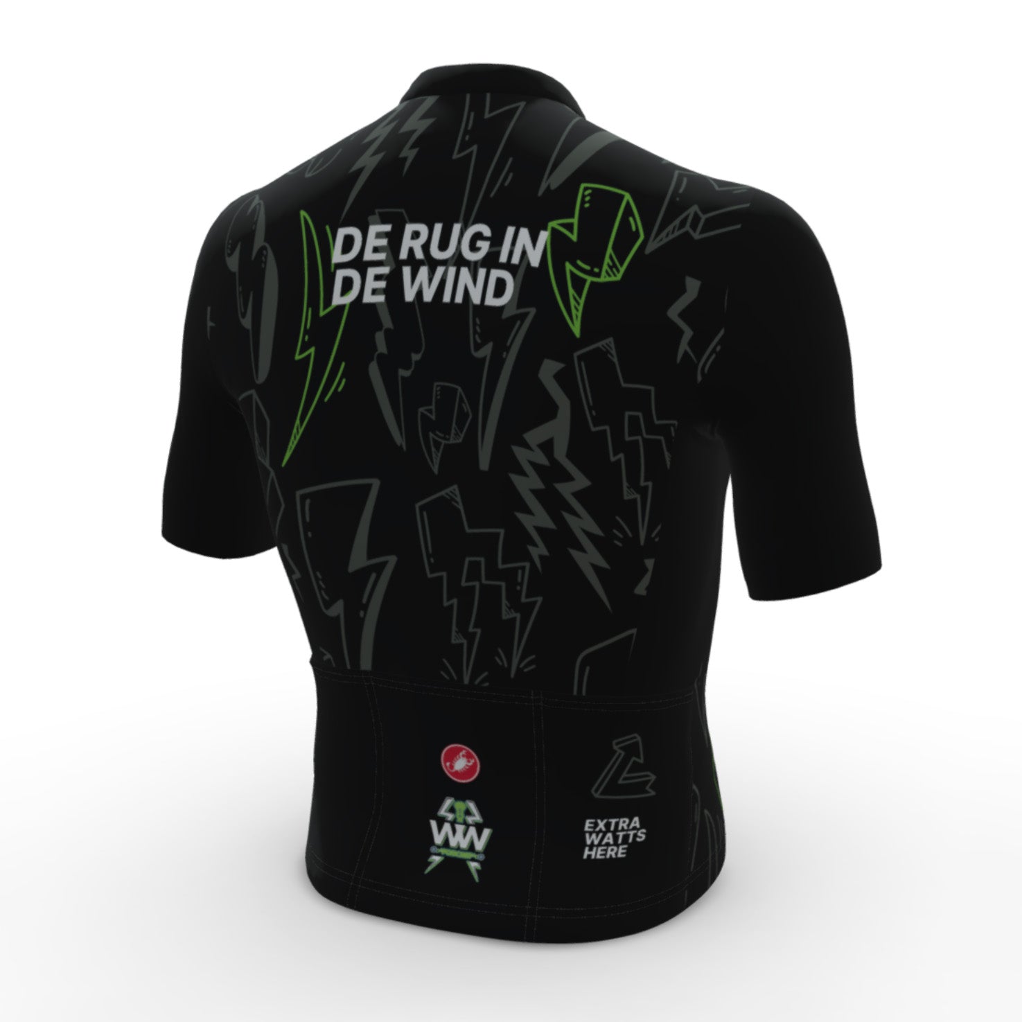 Wielerclub Wattage kindershirt