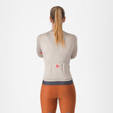 Espresso fietsshirt lange mouwen dames