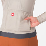 Espresso fietsshirt lange mouwen dames