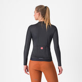 Espresso fietsshirt lange mouwen dames