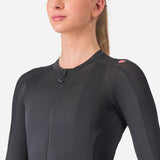 Espresso fietsshirt lange mouwen dames