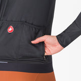 Espresso fietsshirt lange mouwen dames