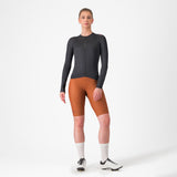 Espresso fietsshirt lange mouwen dames