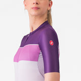 Elegante fietsshirt korte mouwen dames