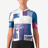 Espresso 2 fietsshirt korte mouwen dames