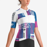 Espresso 2 fietsshirt korte mouwen dames