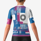 Espresso 2 fietsshirt korte mouwen dames